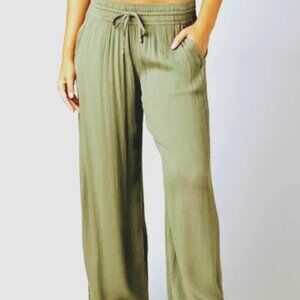 Prana Fernie Beach Pants Large Green